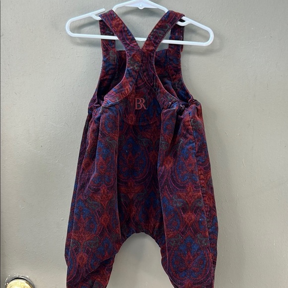 Vintage Banana Republic Kid’s Dark Colored Corduroy Overalls, Size 12-18 Months - Picture 5 of 11